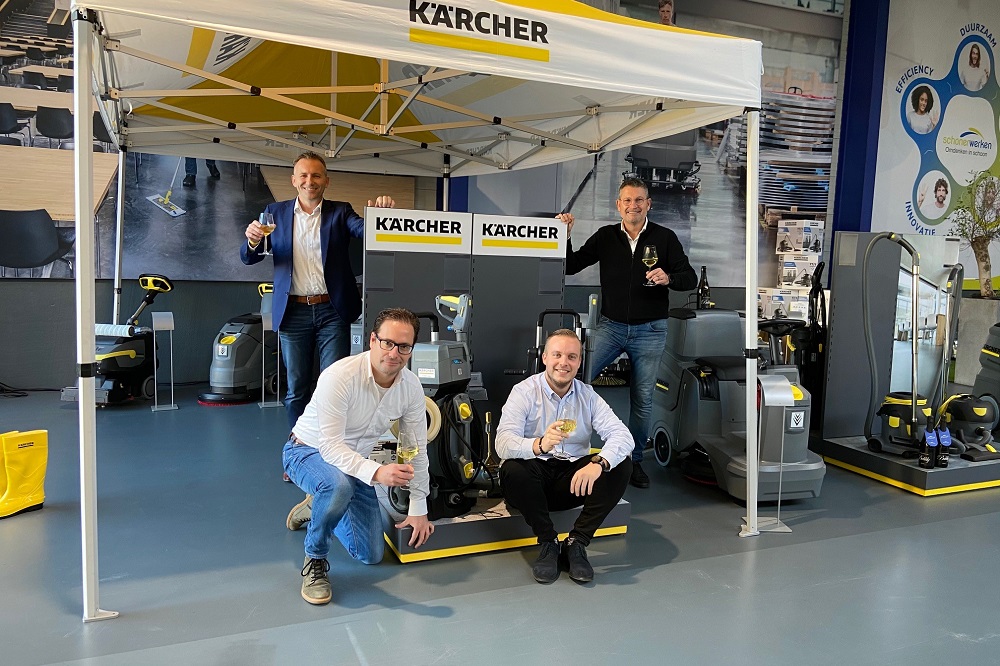 Schoner Werken eerste cleaning partner Kärcher Nederland