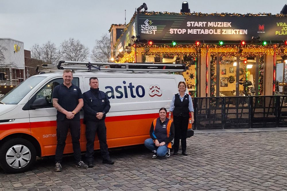 Asito zorgt voor glanzend Glazen Huis